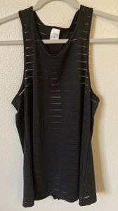 Black tank top